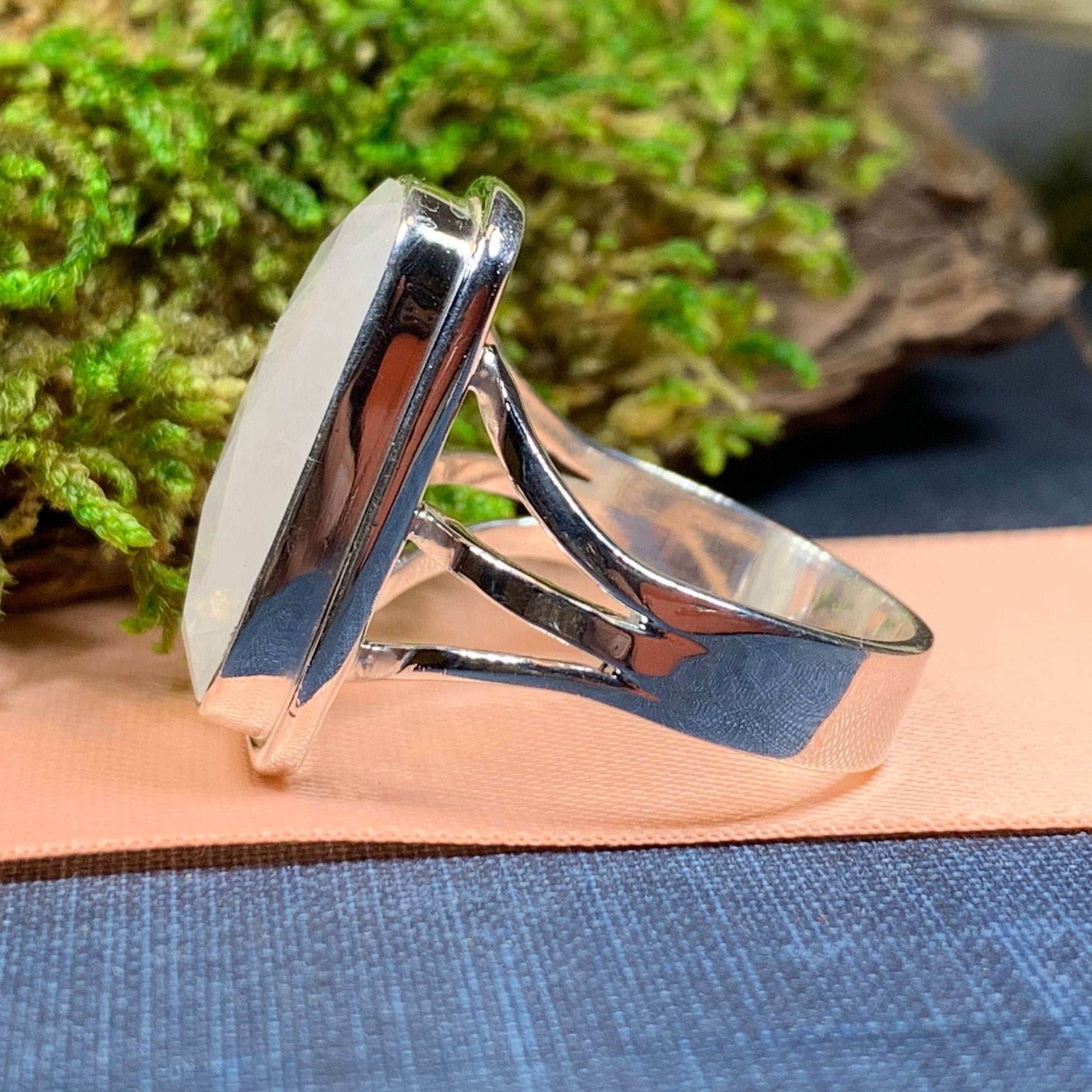 Celtic Dream Moonstone Ring - 5