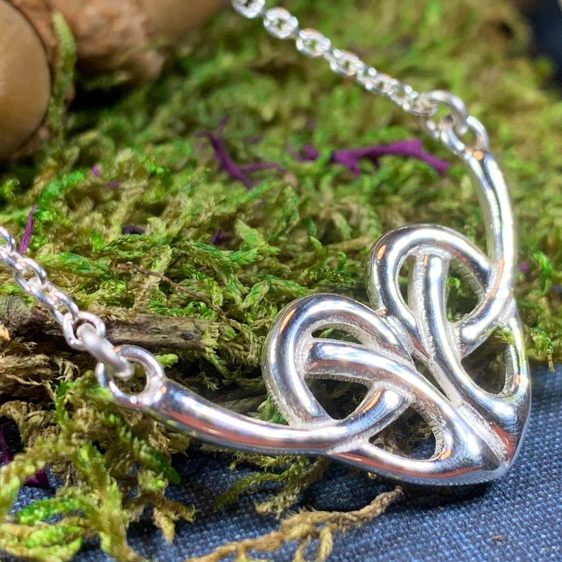 Daphne Celtic Heart Necklace - 