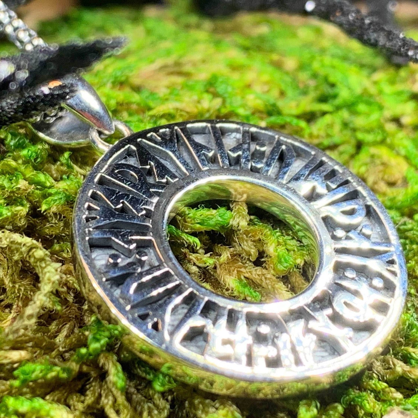 Love Conquers Norse Runes Necklace - 