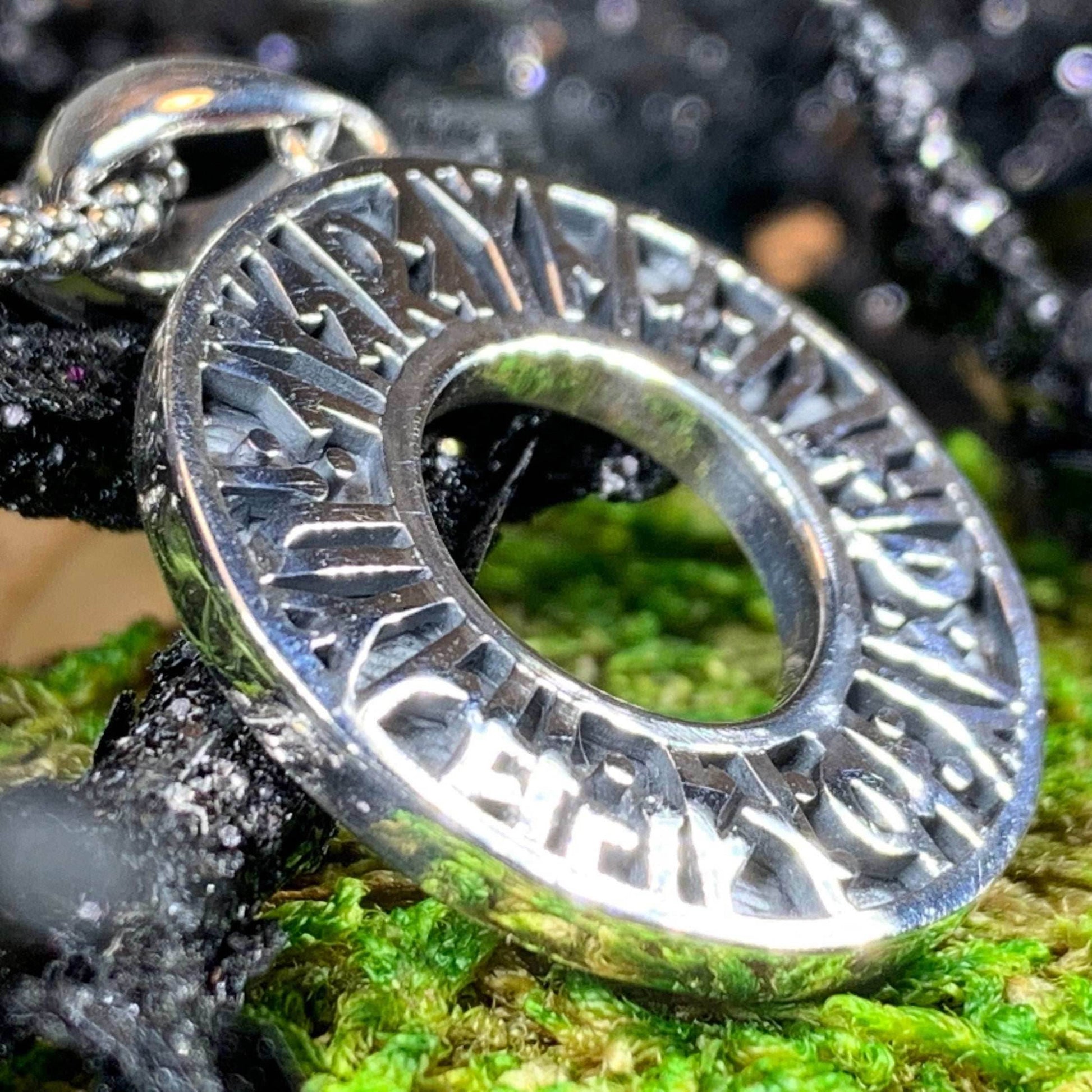 Love Conquers Norse Runes Necklace - 