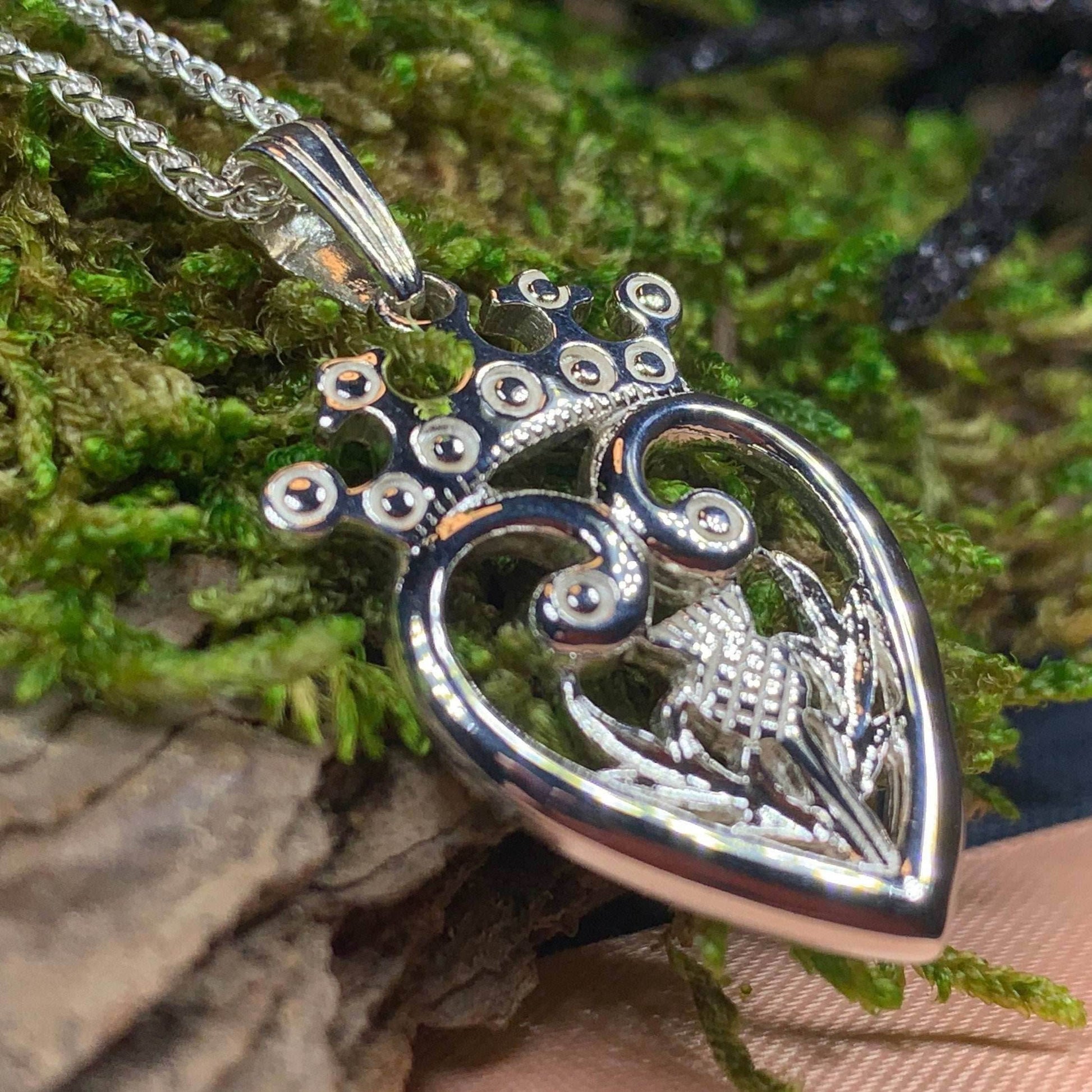 Regal Thistle Luckenbooth Necklace - 