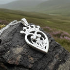 Regal Thistle Luckenbooth Necklace