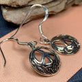 Celtic Peace Sign Earrings - 