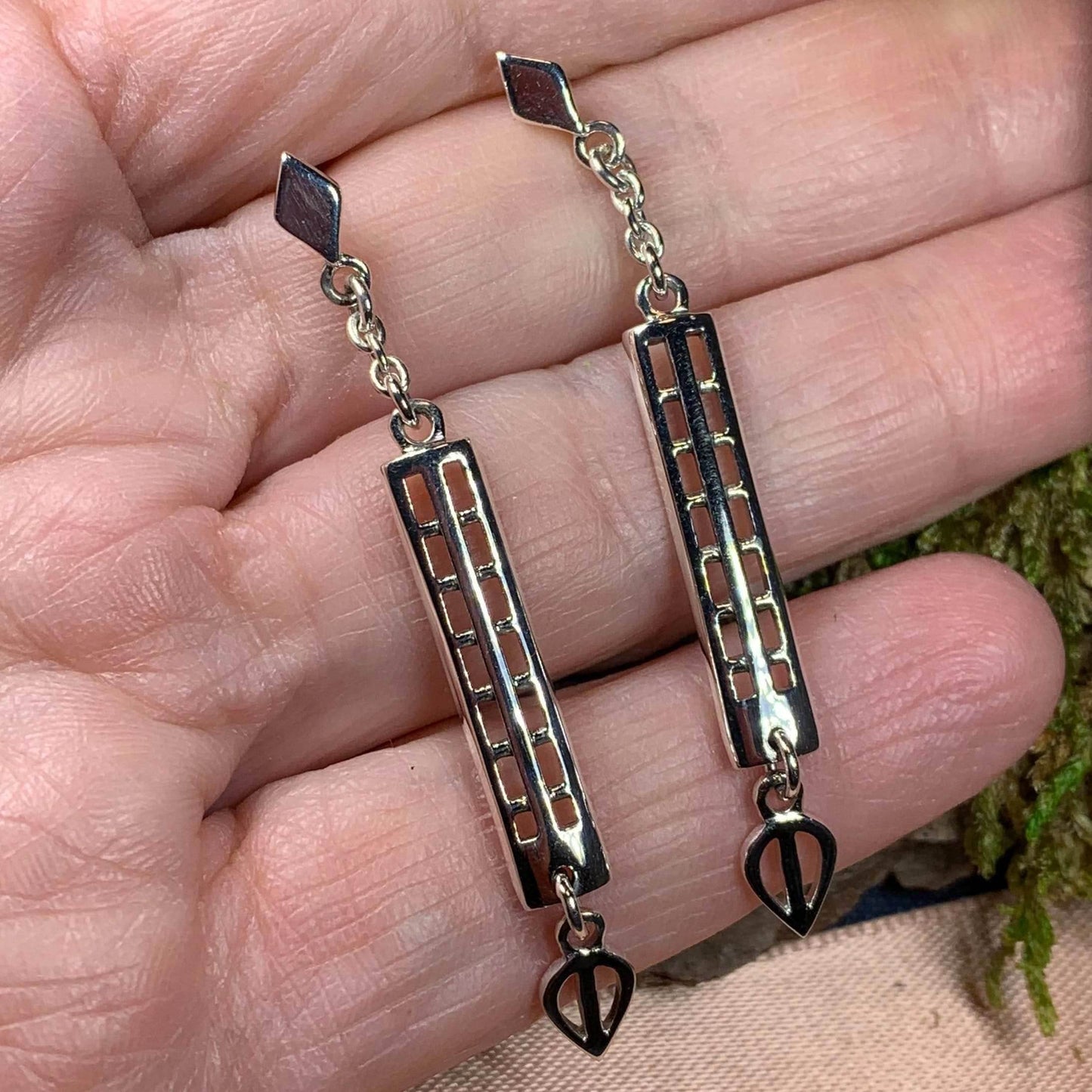 Mackintosh Art Deco Earrings - 