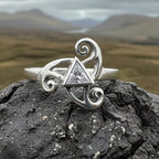 Tara Celtic Spiral Ring