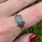Damask Trinity Knot Ring