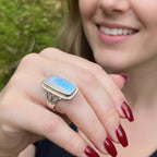 Celtic Dream Moonstone Ring