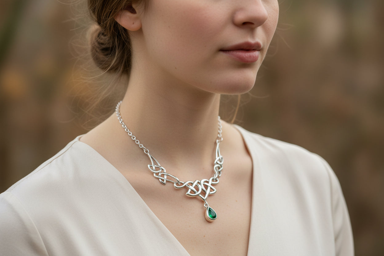 Lorena Celtic Knot Necklace