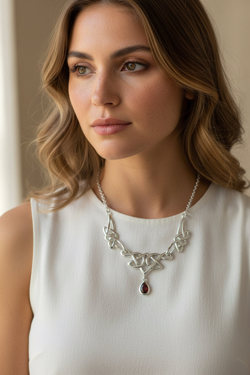 Lorena Celtic Knot Necklace