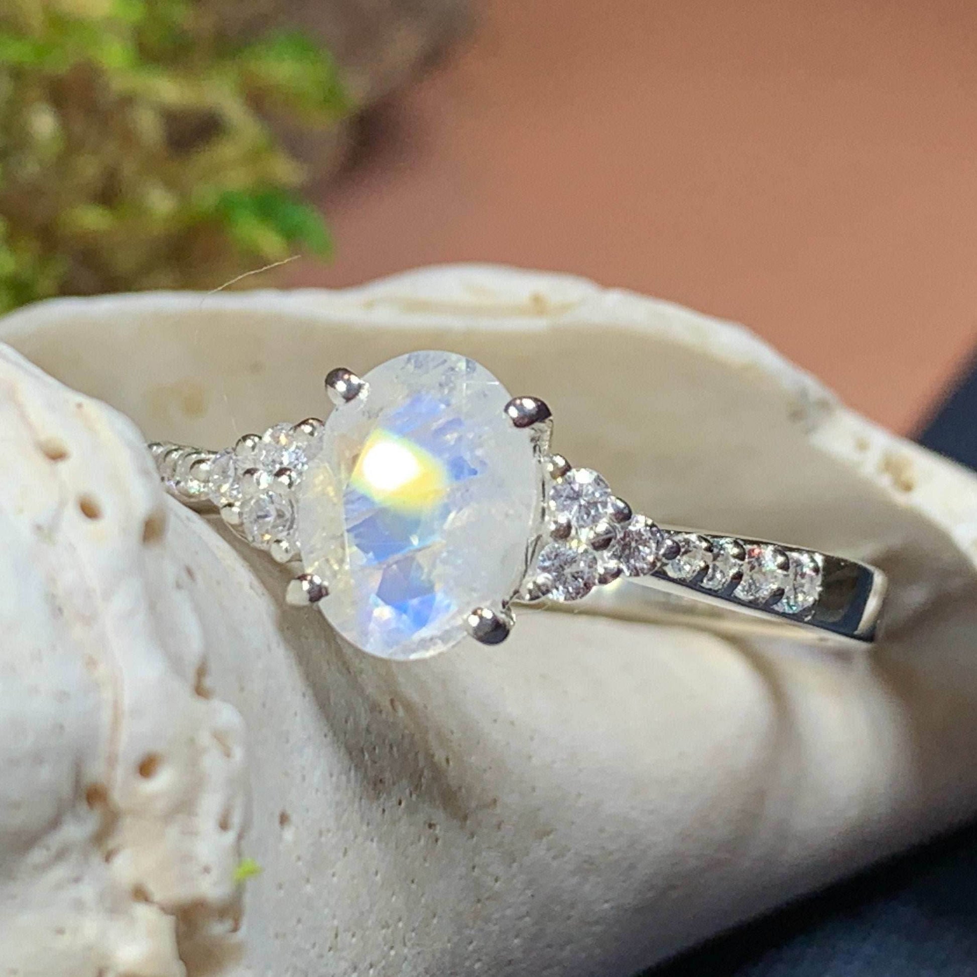 Kinsey Moonstone Ring - 5