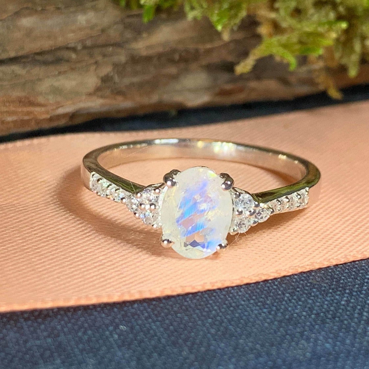 Kinsey Moonstone Ring - 5