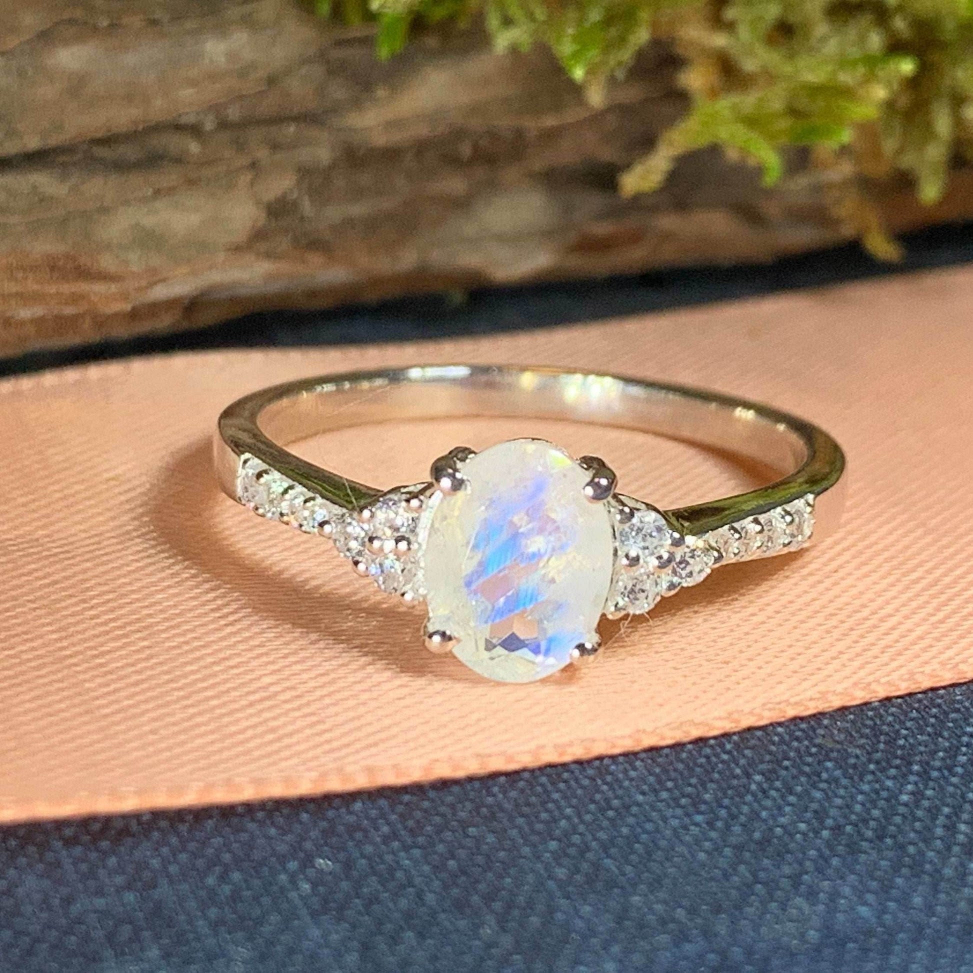 Kinsey Moonstone Ring - 5