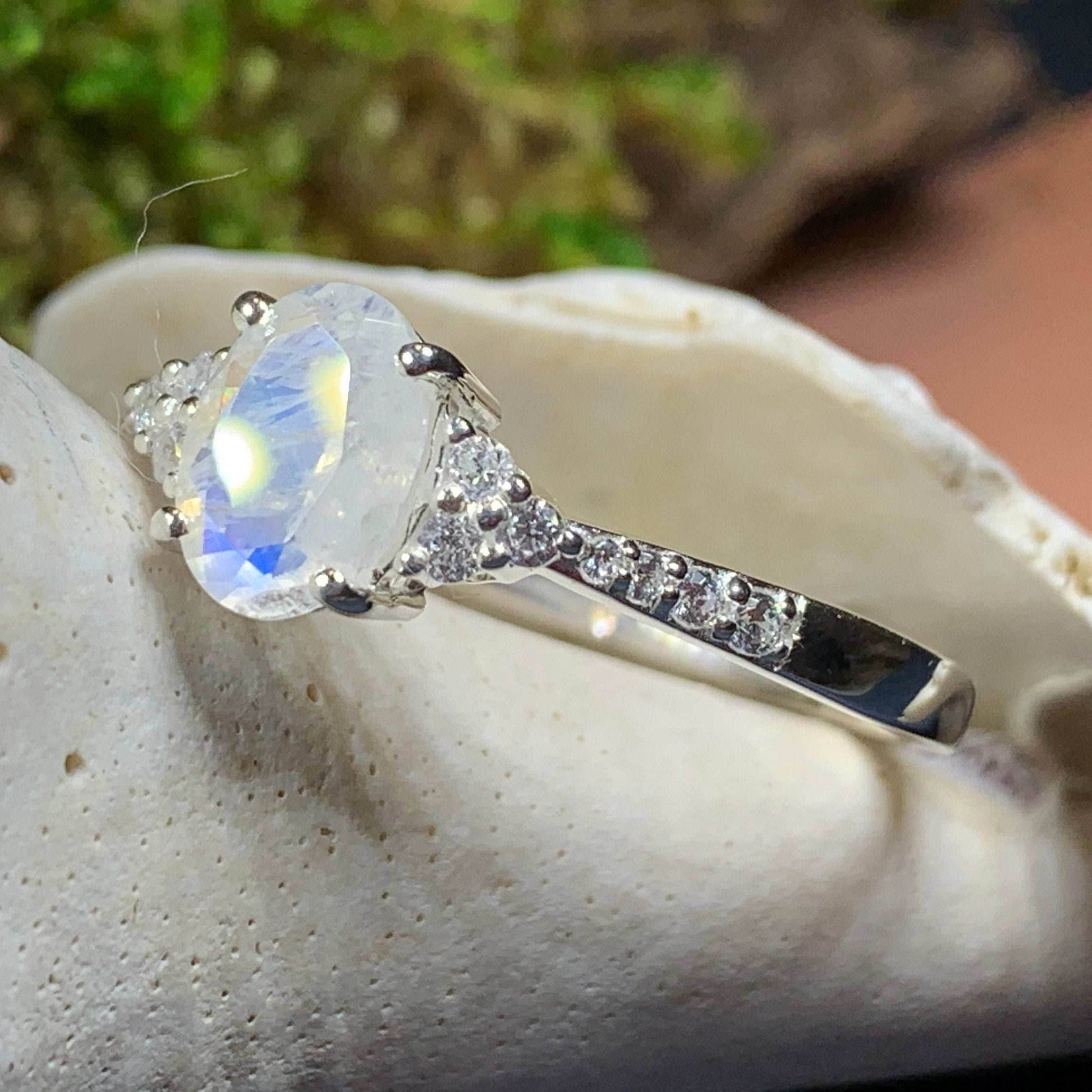 Kinsey Moonstone Ring - 5