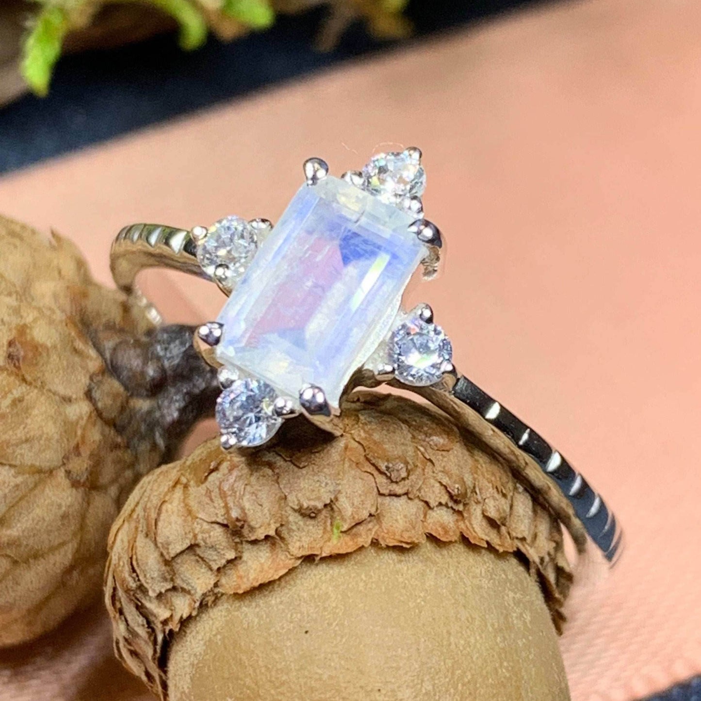 Clarissa Moonstone Ring - 5
