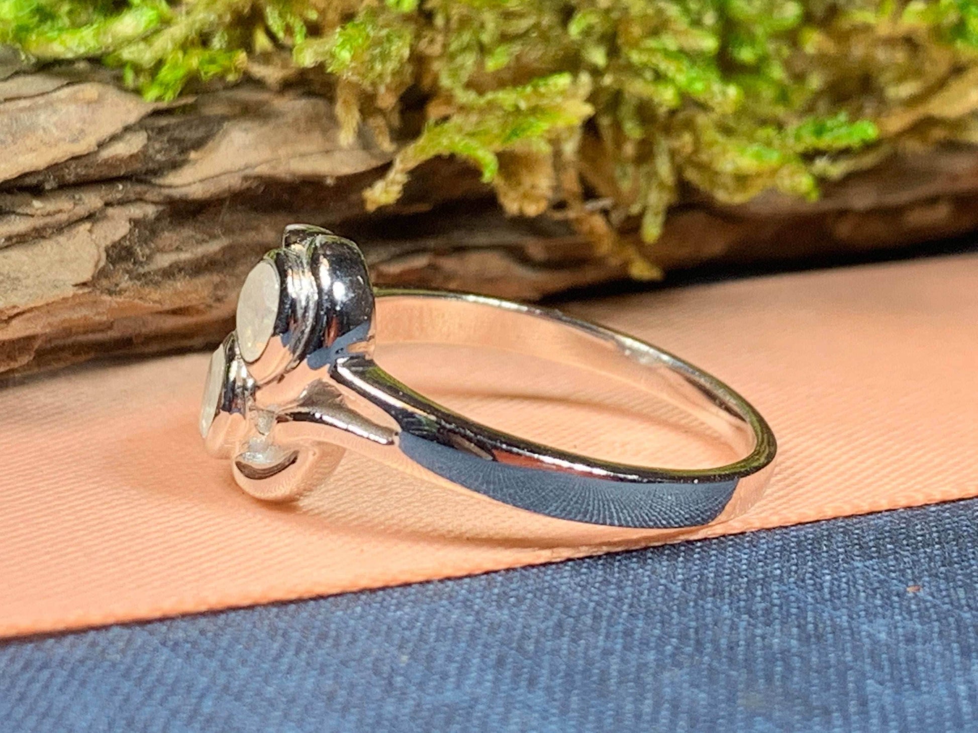 Goldevia Moonstone Ring - 6