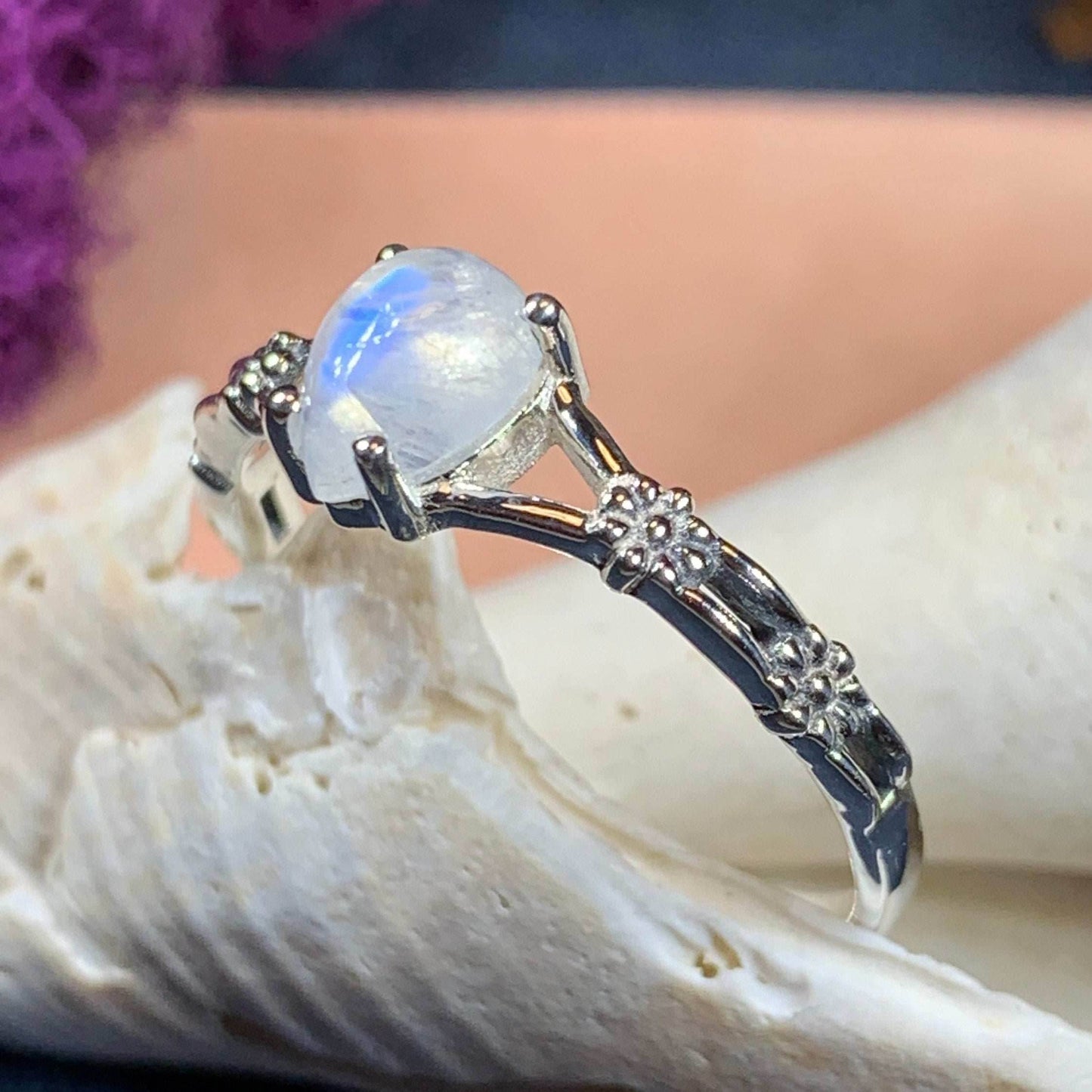 Fira Moonstone Ring - 5