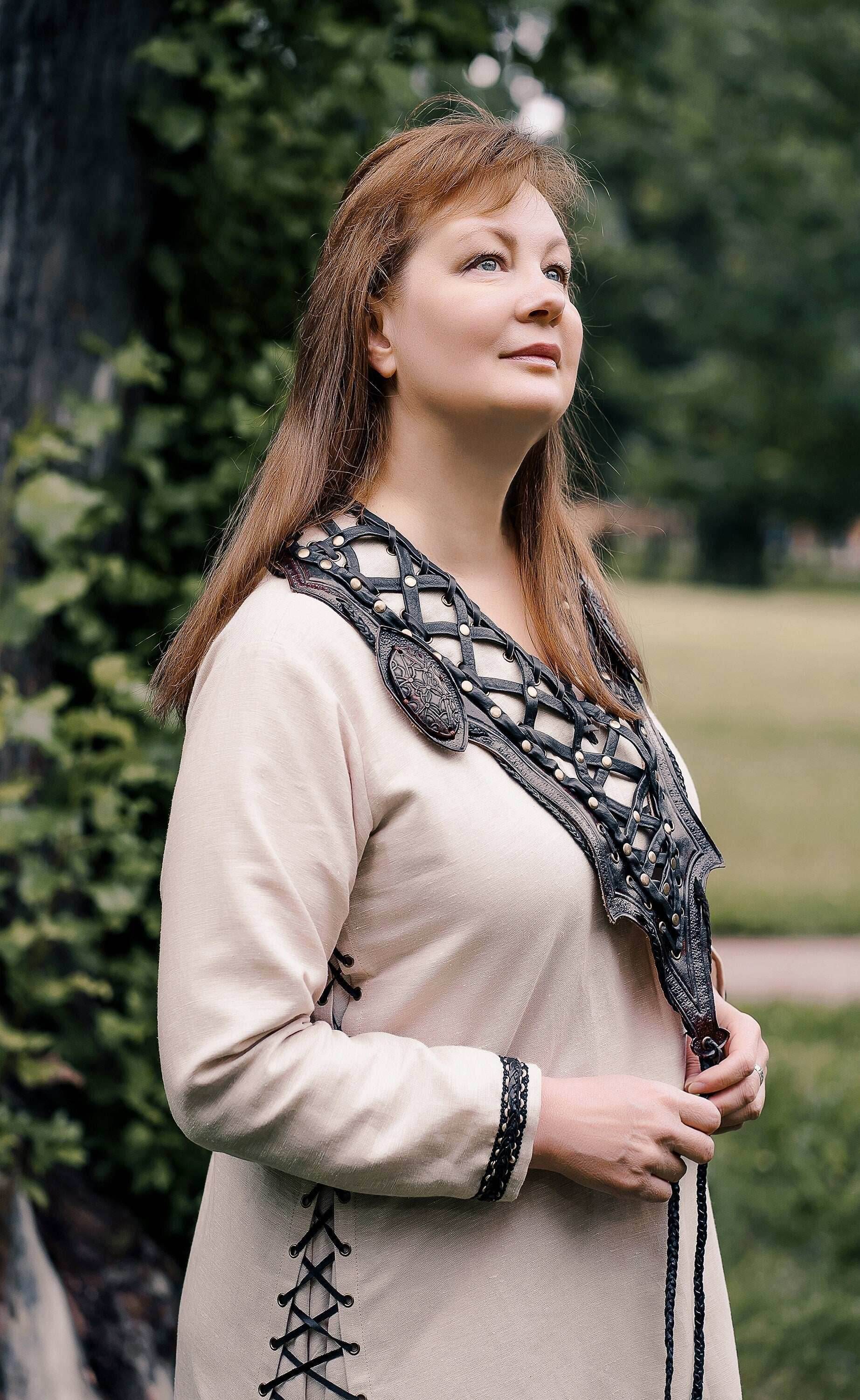 Viking dress “Freydís” - XS / only dress