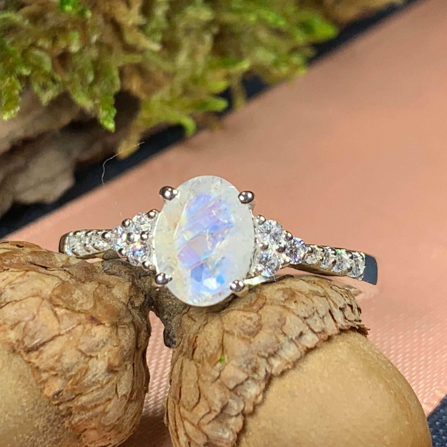 Kinsey Moonstone Ring - 5