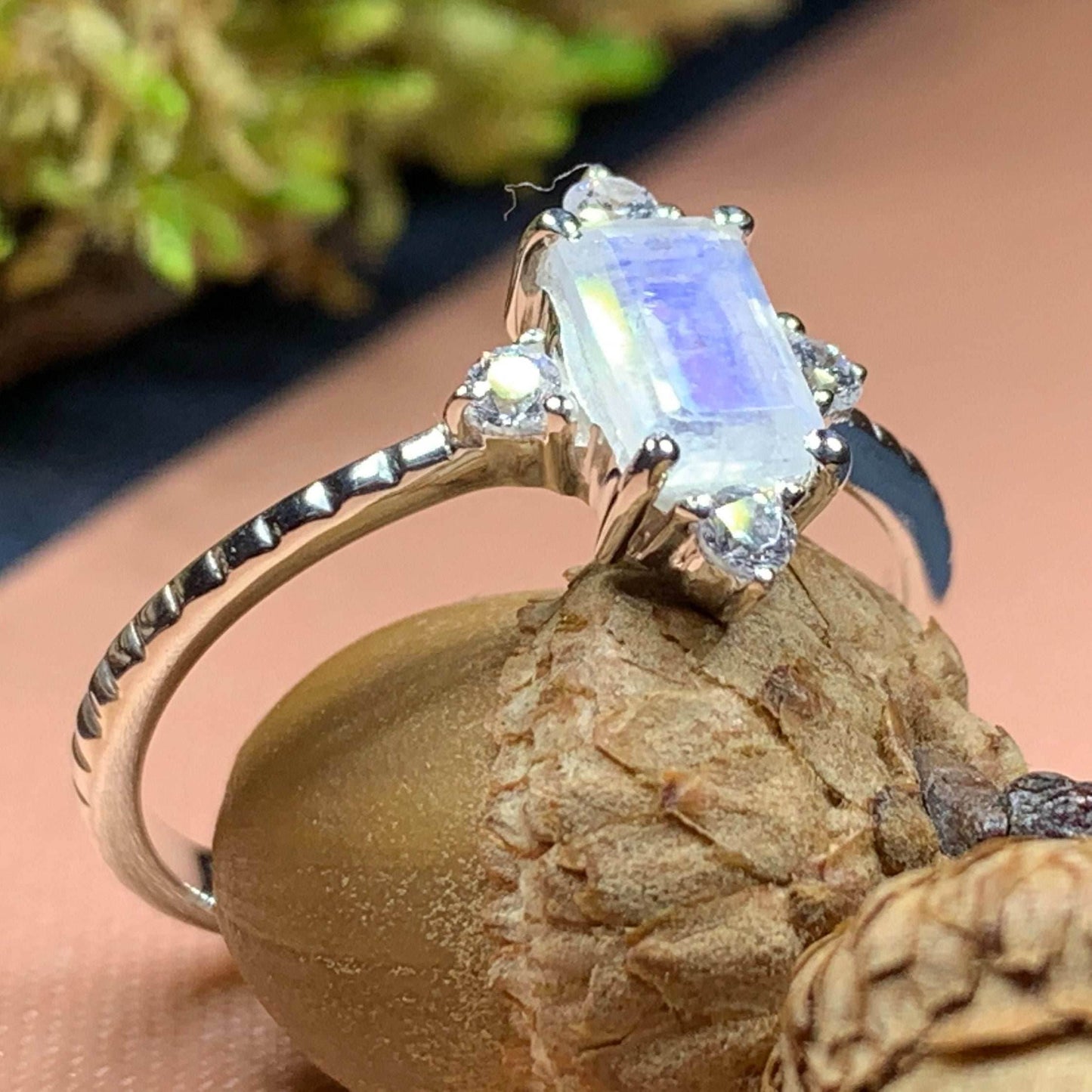Clarissa Moonstone Ring - 5
