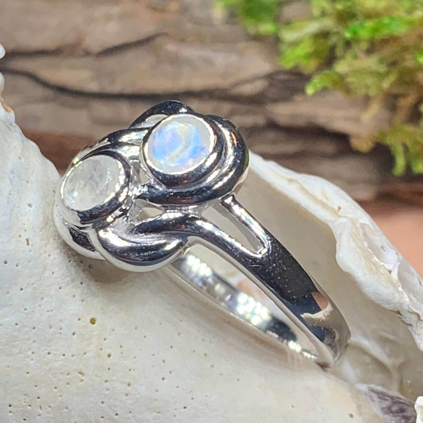 Goldevia Moonstone Ring - 6