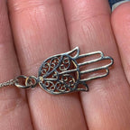 Hope Hamsa Hand Necklace - 18