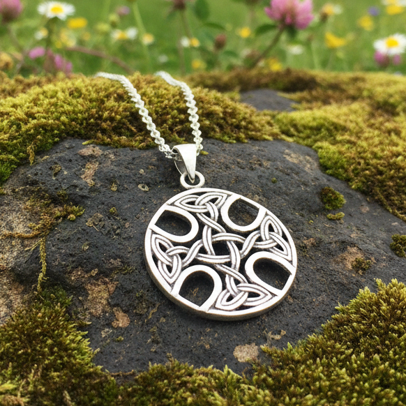 Máire Celtic Knot Necklace