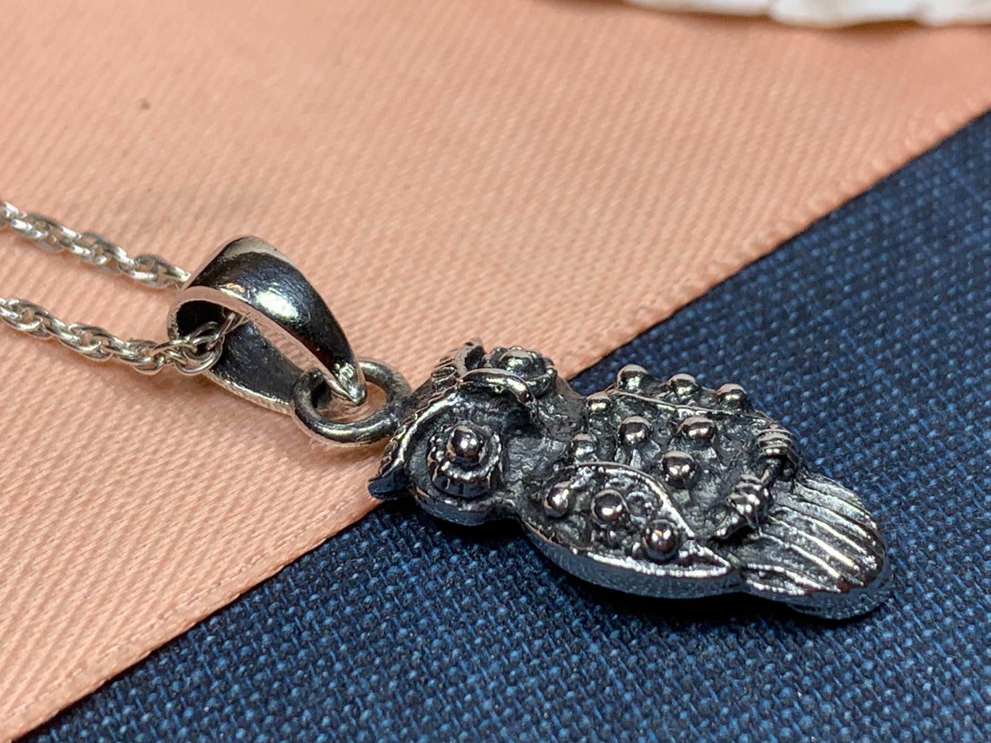 Syra Owl Necklace - 18