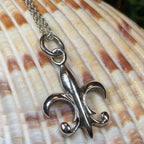 Fluer De Lis Necklace - 18