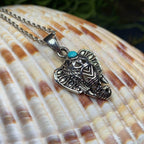 Turquoise Elephant Necklace - 18