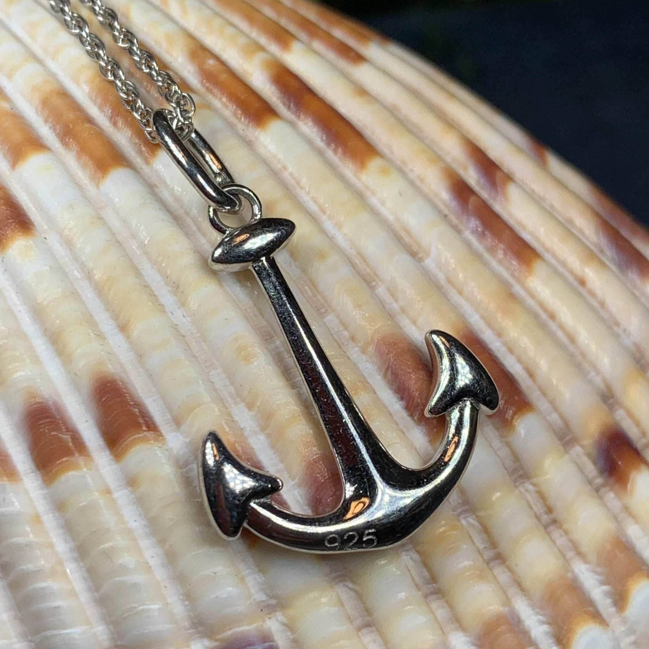 Cape May Anchor Necklace - 18
