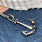 Cape May Anchor Necklace - 18