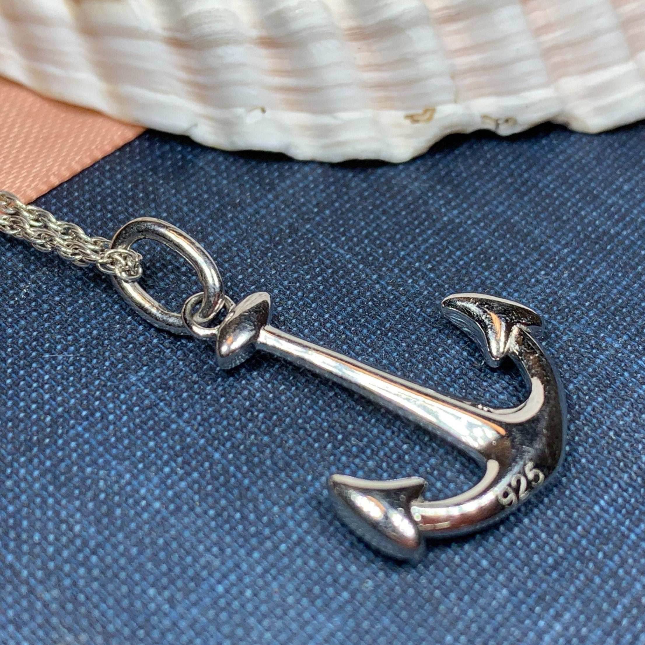 Cape May Anchor Necklace - 18