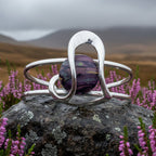 Heathergems Heart Scottish Bracelet