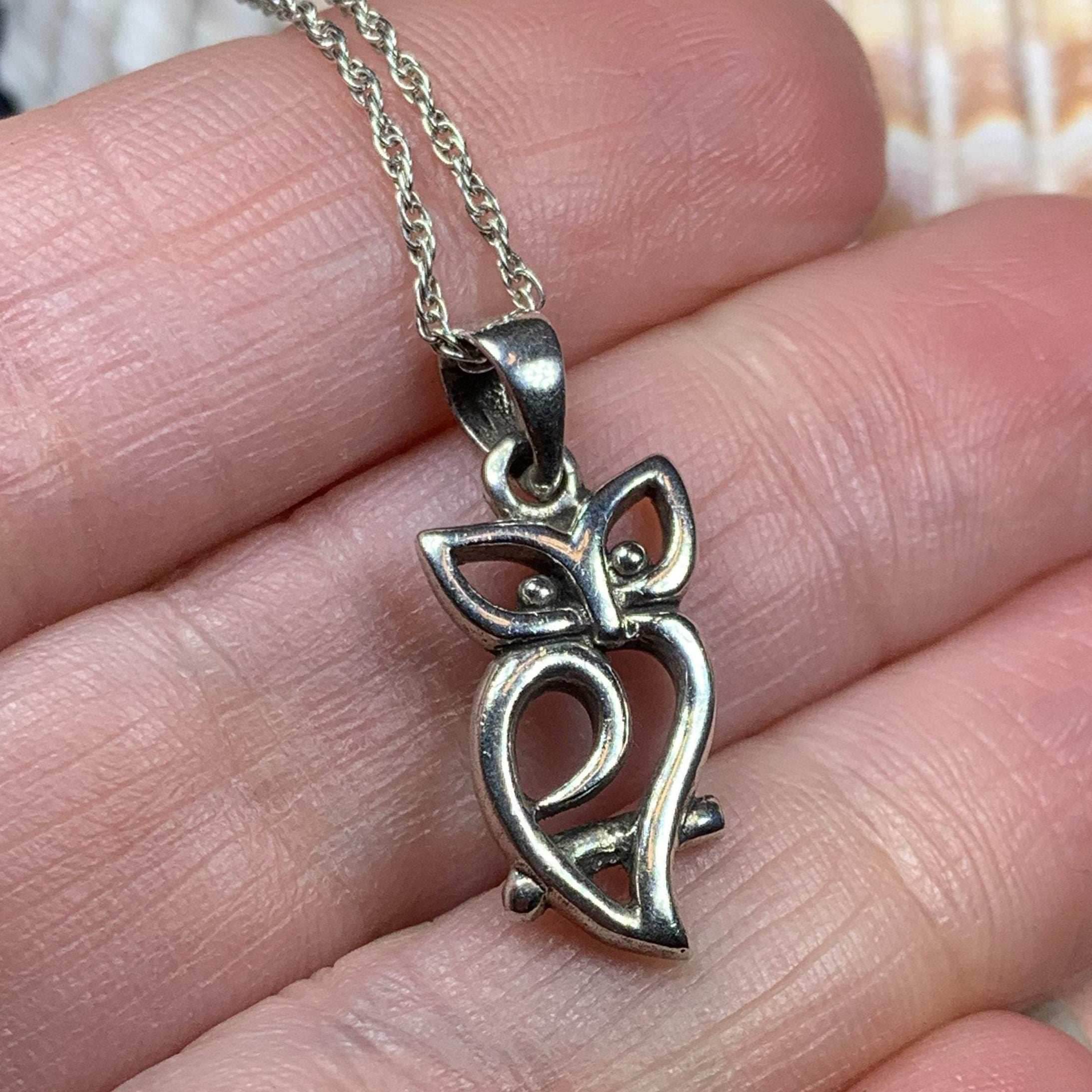 Gyna Owl Necklace - 18