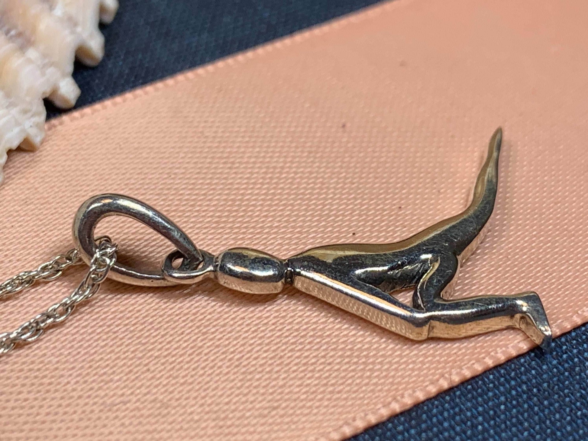 Serenity Yoga Pose Necklace - 18