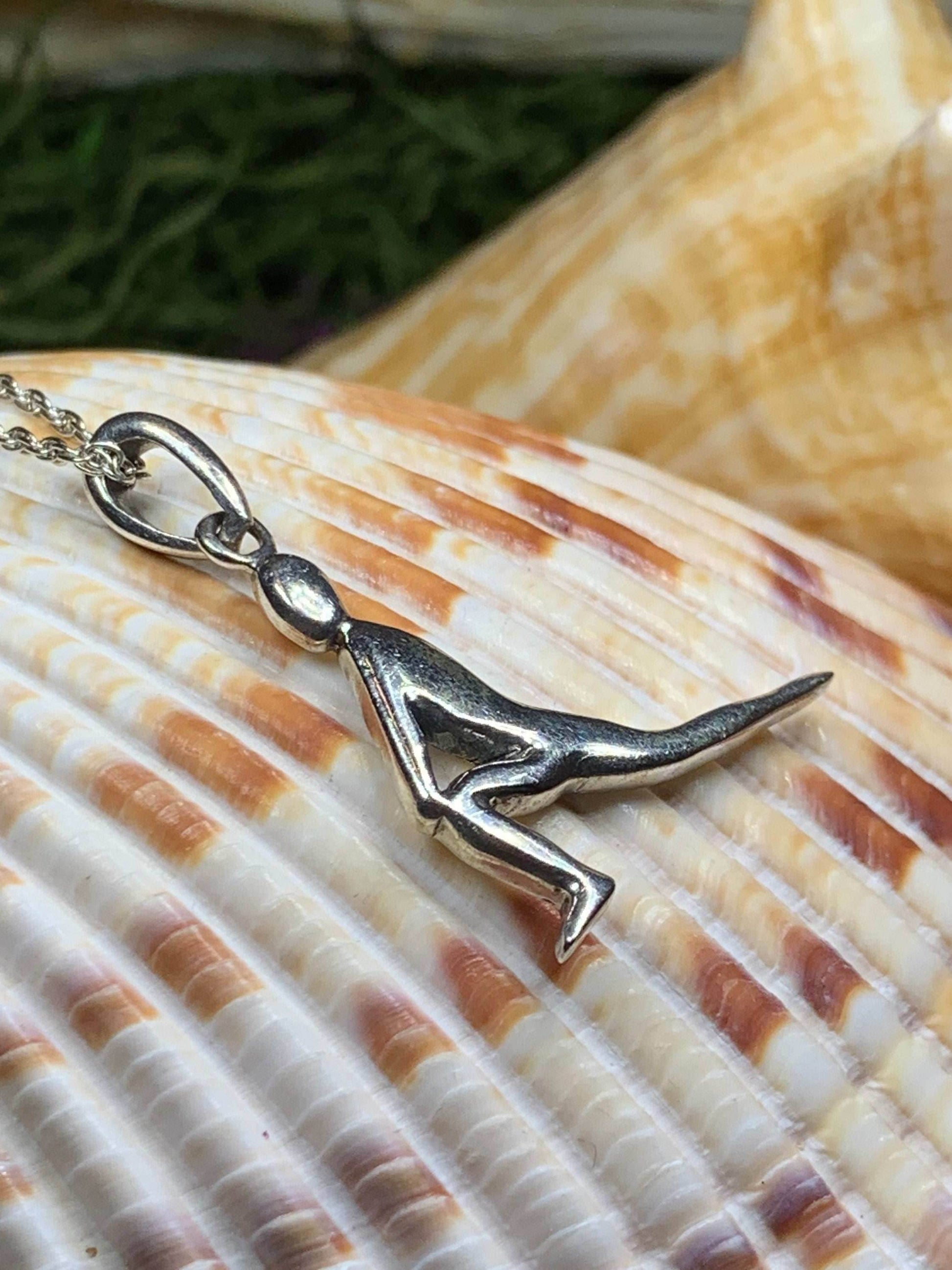 Serenity Yoga Pose Necklace - 18