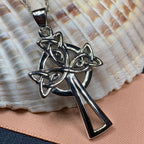 Eternal Love Celtic Cross Necklace