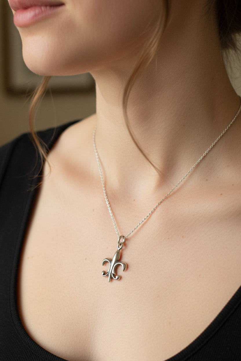 Fluer De Lis Necklace