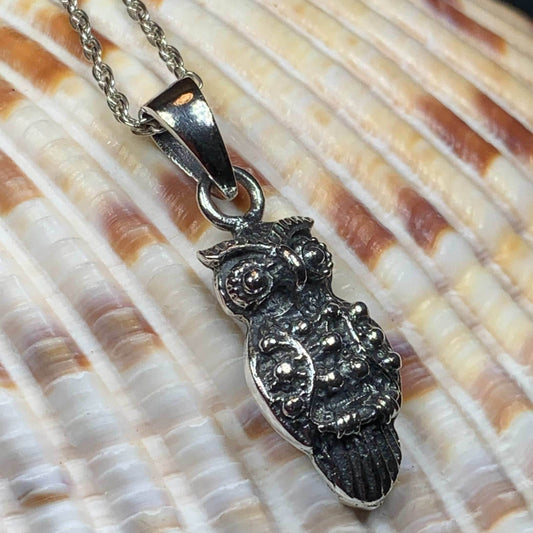 Syra Owl Necklace - 18