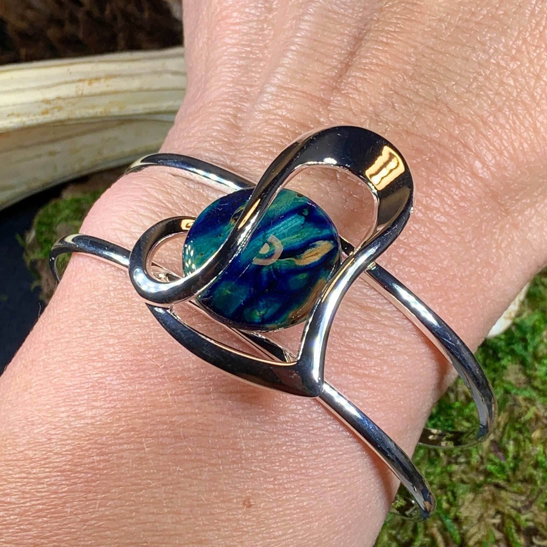 Heathergems Heart Scottish Bracelet - Multi