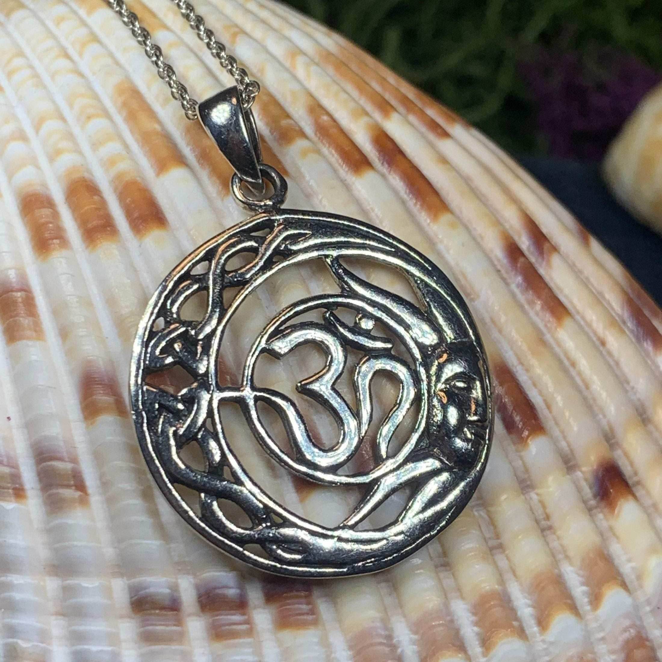 Celestial Om Necklace - 18