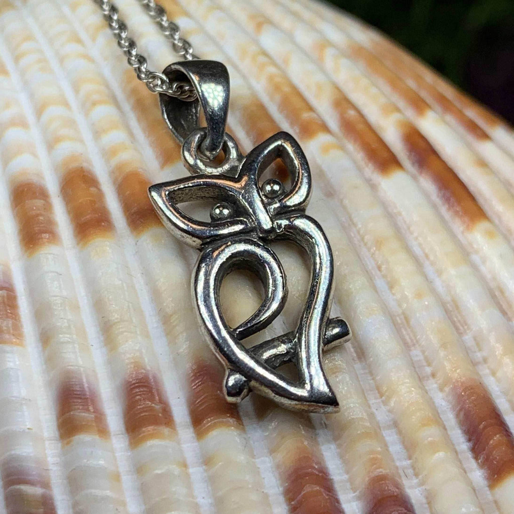 Gyna Owl Necklace - 18