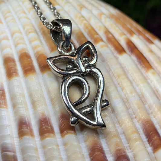 Gyna Owl Necklace - 18