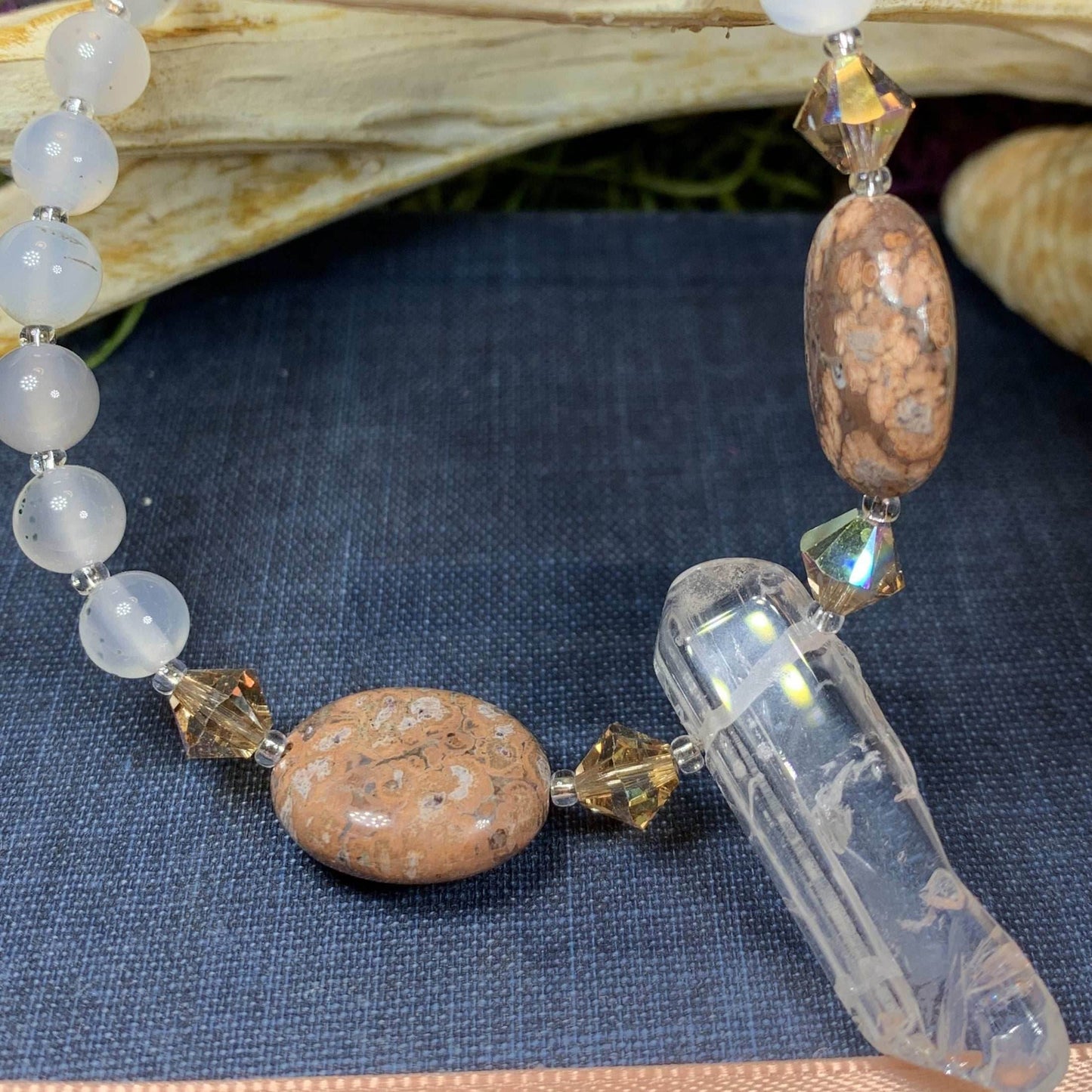 Celtic Mystic Crystal Necklace - 