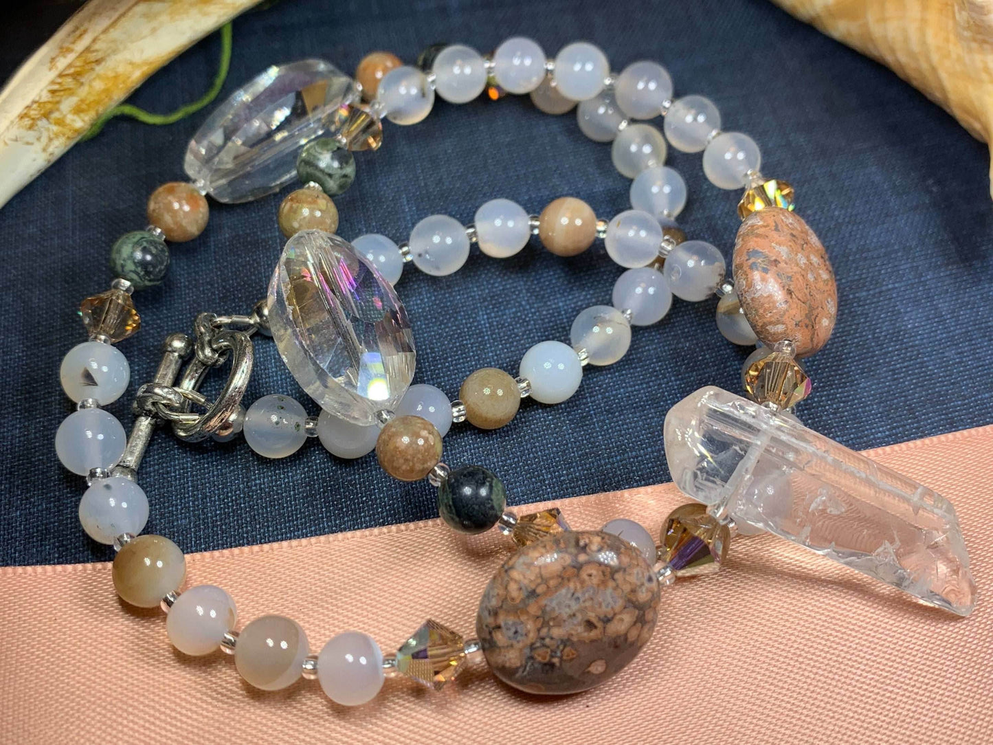 Celtic Mystic Crystal Necklace - 