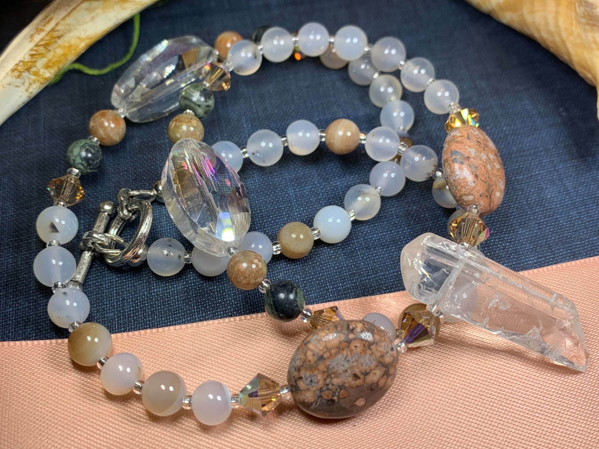 Celtic Mystic Crystal Necklace - 