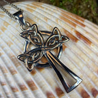 Eternal Love Celtic Cross Necklace - 18