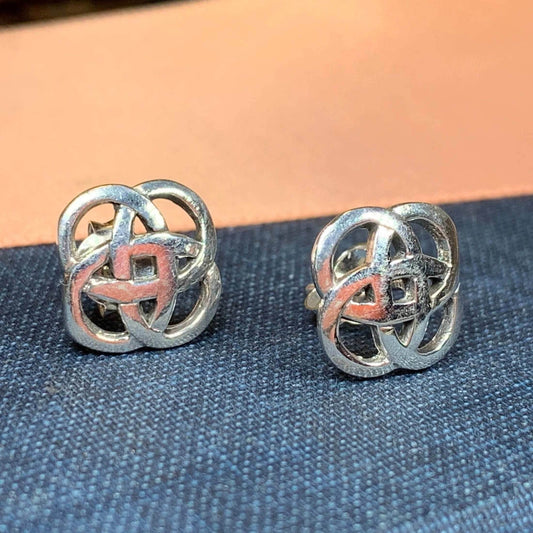 Lorna Celtic Knot Stud Earrings - 