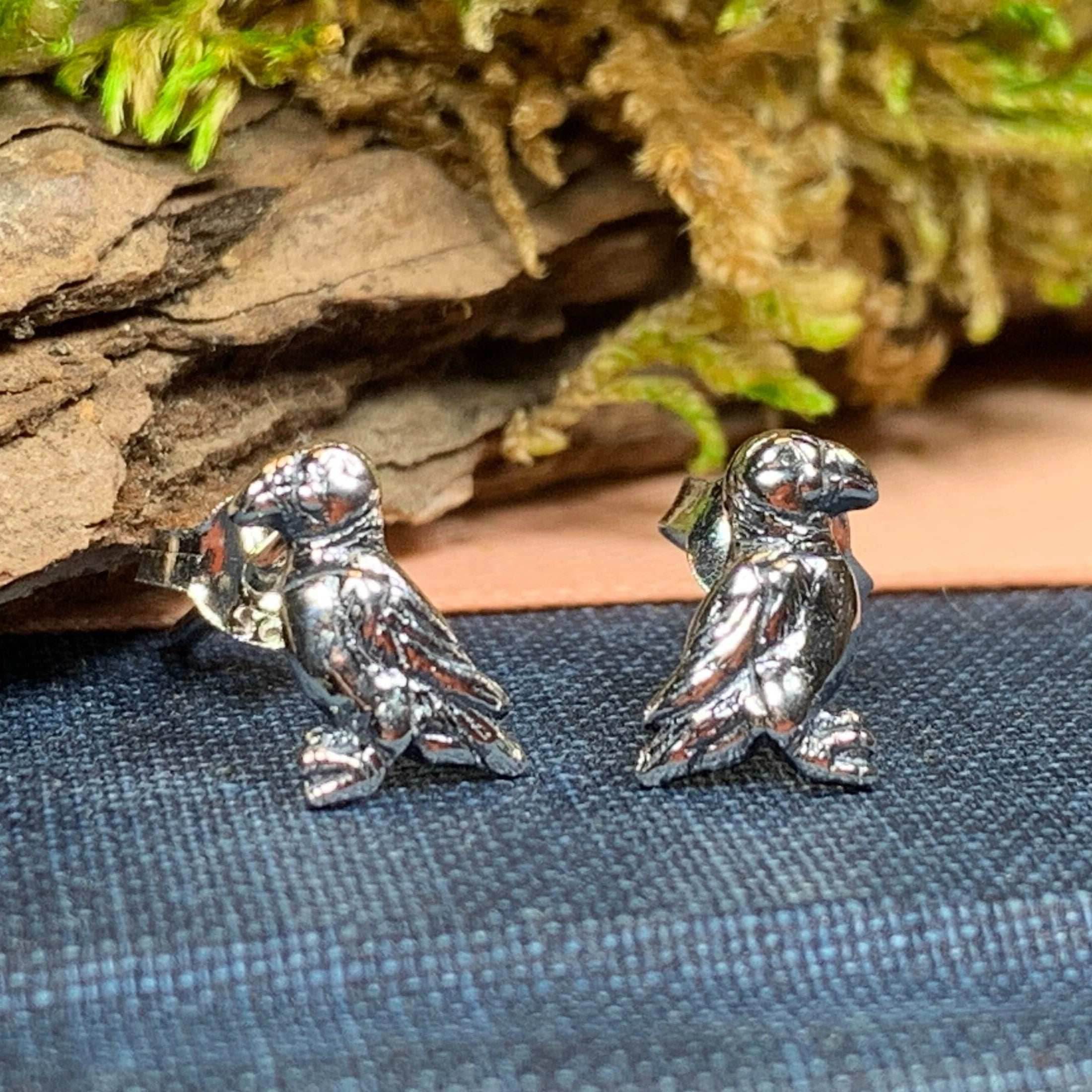 Puffin Earrings - 