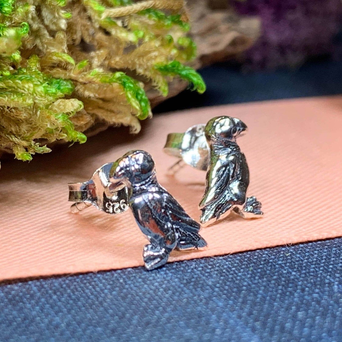 Puffin Earrings - 